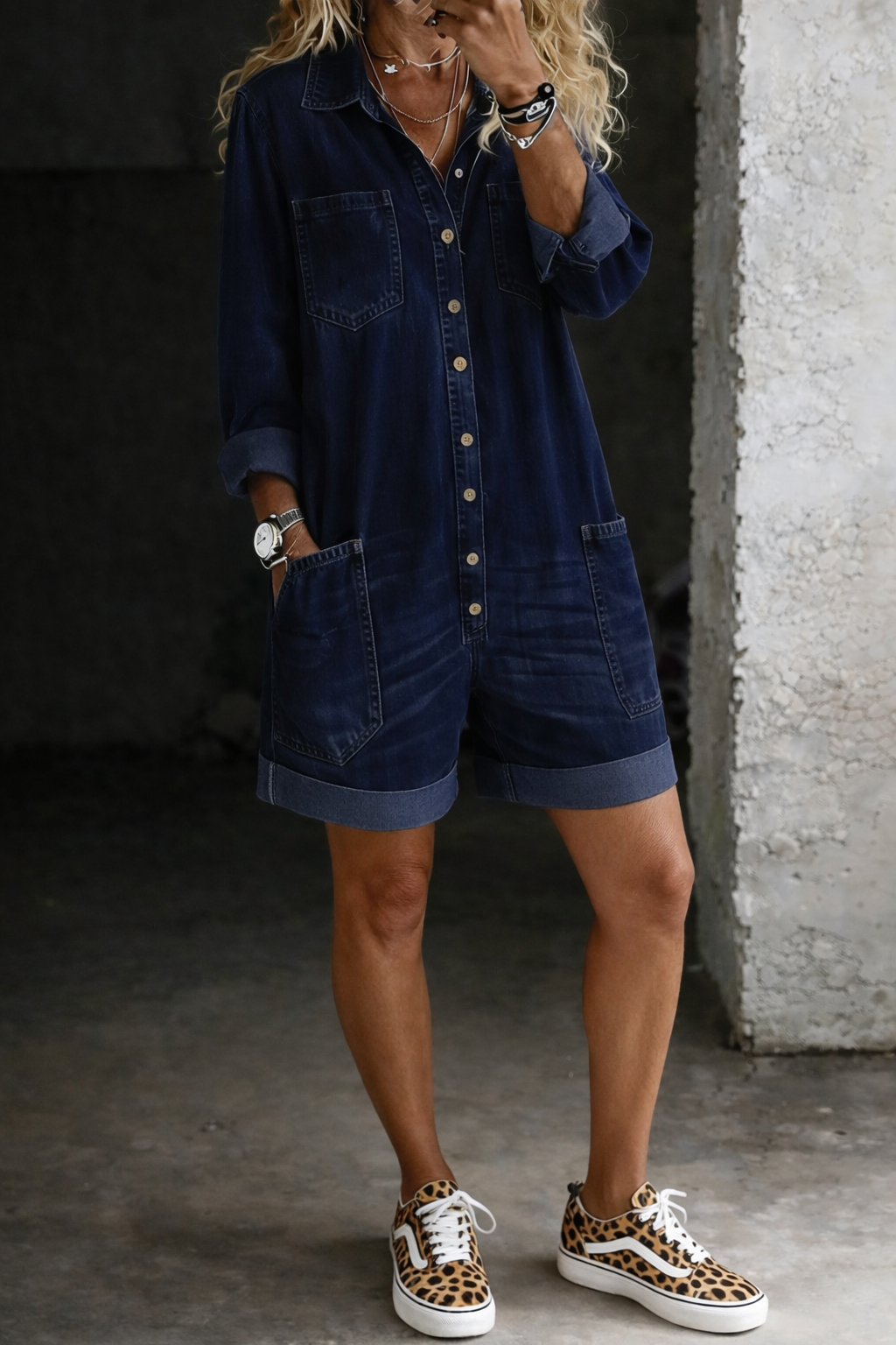 Bleu marine / S (38)