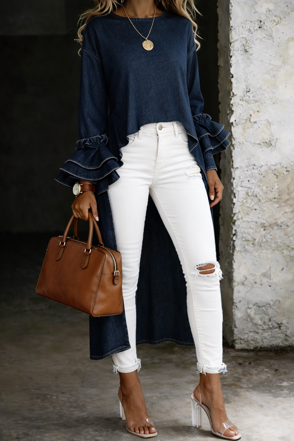 Bleu marine / S (38)