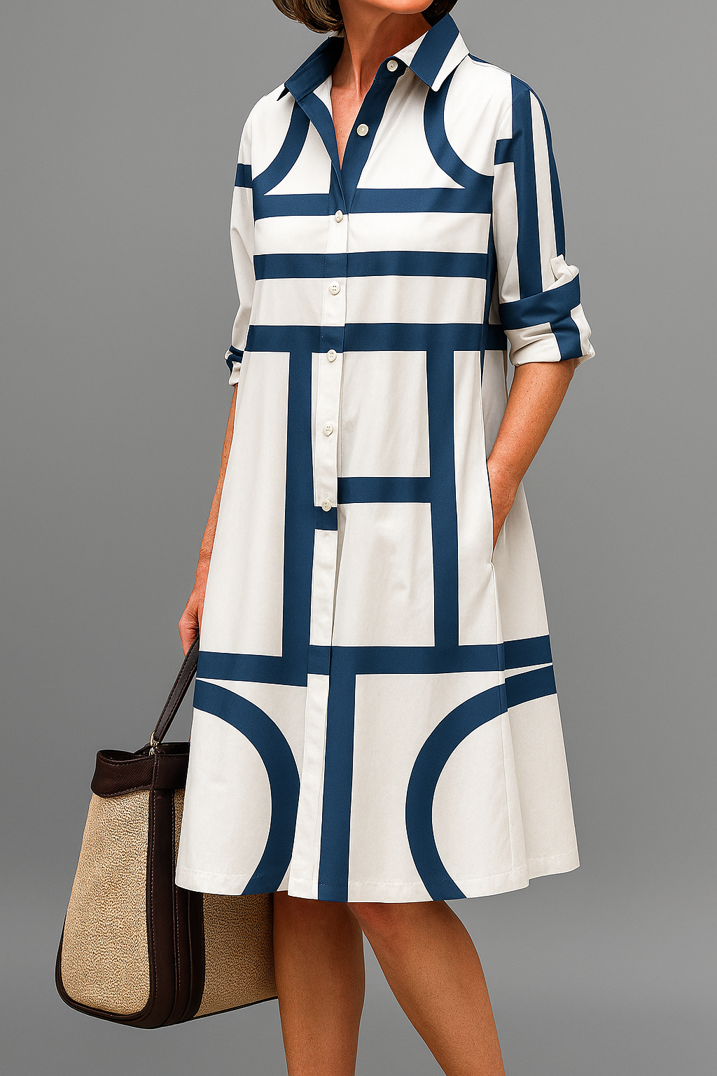 Blanc Bleu / S / 4-6