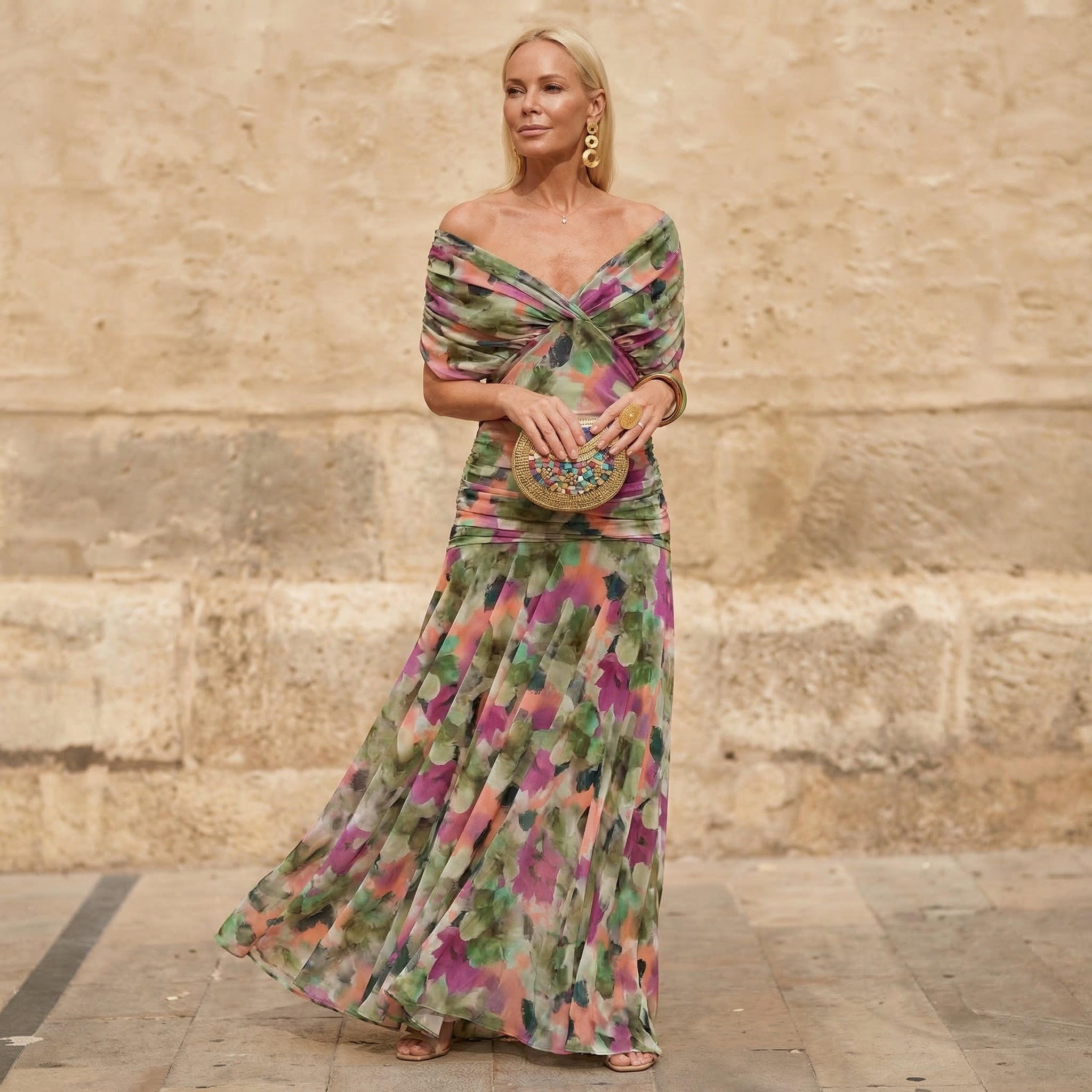 Vert et violet / 3XL