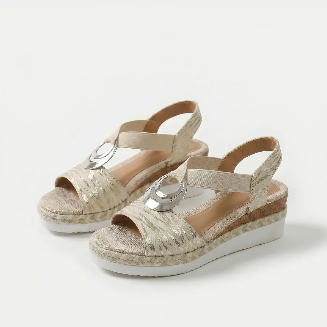 Beige/Argent / 45
